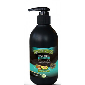 Sapun crema natural cu avocado si parfum fara alergeni - 240 ml