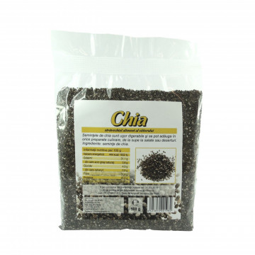 Seminte de chia RAW, crude - 500 g
