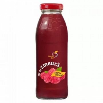 Suc de zmeura fara zahar - 300 ml