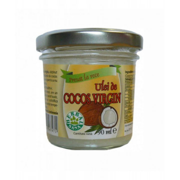 Ulei cocos virgin presat la rece - 90 ml