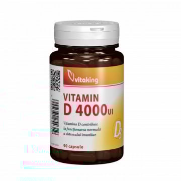 Vitamina D3 Forte - 4000UI - 90 cps