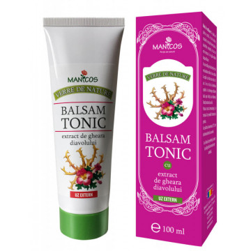 Balsam tonic cu extract de gheara diavolului - 100 ml
