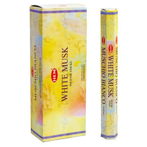 Betisoare parfumate White Musk - 20 buc