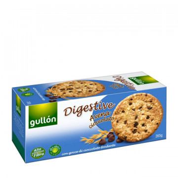 Biscuiti digestivi cu chipsuri de ciocolata neagra - 265 g