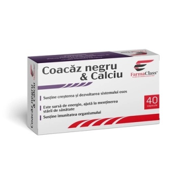 Coacaz negru & Calciu - 40 cps