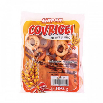 Covrigei cu sare si mac - 100g