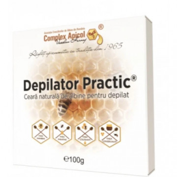 Depilator practic ceara naturala pentru depilat - 100 g