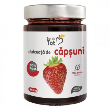 Dulceata de Capsuni fara zahar - 360 g