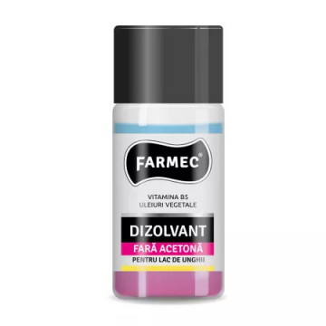 Farmec Dizolvant fara acetona - 50 ml