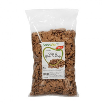 Fulgi de grau cu tarate - 500g