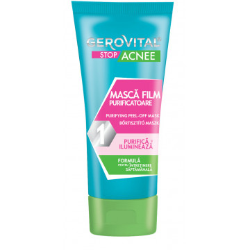 Gerovital Stop Acnee Masca Film Purificatoare - 100 ml