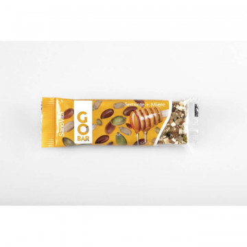 Go Bar Baton Seminte + Miere - 37 g