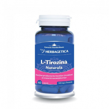 L-Tirozina Naturala - 60 cps