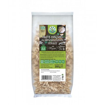 Paste din mei cu patrunjel si usturoi, spirale - 200 g