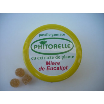 Pastile gumate cu miere de eucalipt - 50 g