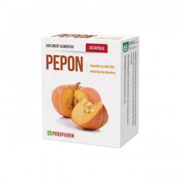 Pepon - capsule cu ulei din seminte de dovleac 30cps