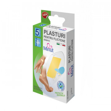 Plasturi pentru flictene (basici), Minut - 5 buc