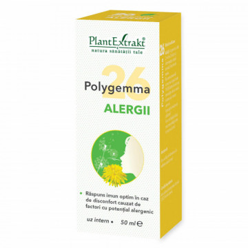 Polygemma 26 Alergii, Plantextrakt, ambalaj vechi