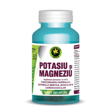 Potasiu si Magneziu - 60 cps