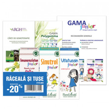 Raceala si tuse copii - Pachet promotional NOU