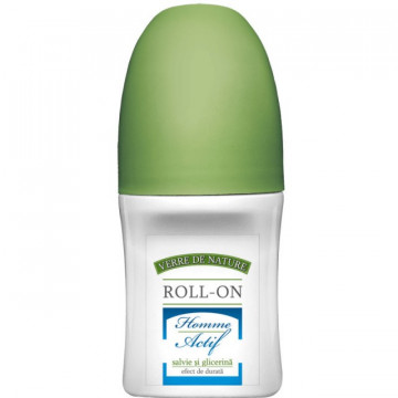 Roll-on Homme Actif cu salvie si glicerina 50 ml