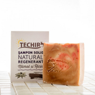 Sampon natural solid regenerant - 120 g -Techir