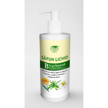 Sapun lichid bicarbonat pompita - 300 ml