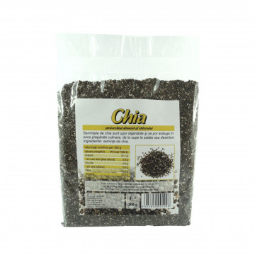 Seminte de chia RAW, crude - 200 g