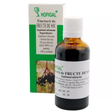 Tinctura de Fructe de Soc Hofigal - 50 ml