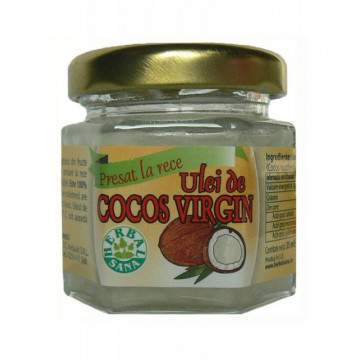 Ulei cocos virgin presat la rece - 35 ml