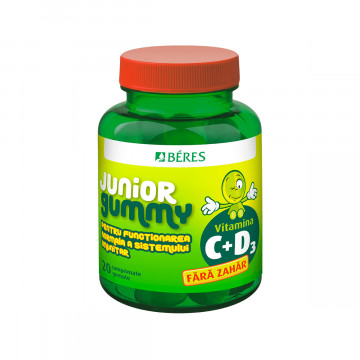 Vitamina C + D3 Junior Gummy - 20 cpr gumate