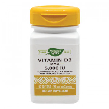 Vitamina D3 5000 UI - 60 cps