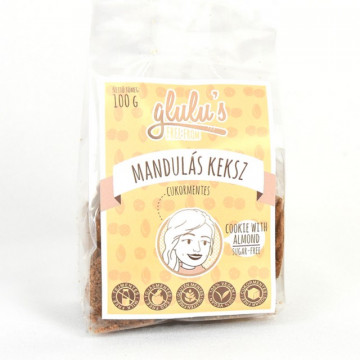 Biscuiti cu migdale fara zahar cu indulcitor - 100 gr