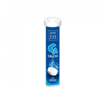 Calciu - 20 cpr efervescente