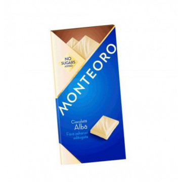 Ciocolata alba Monteoro Fara Zahar - 90g