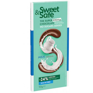 Ciocolata cu lapte Sweet&Safe - 90 g