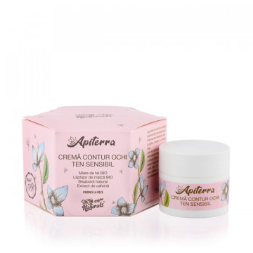 Crema contur ochi ten sensibil Apiterra - 15 ml