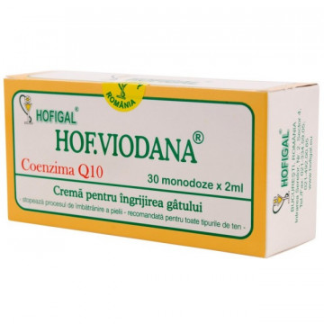 Crema pentru ingrijirea gatului - 30 monodoze Hofigal
