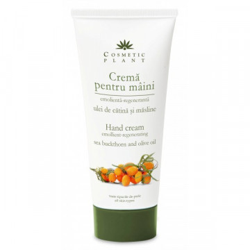 Crema pentru maini cu ulei de catina si masline (100 ml)