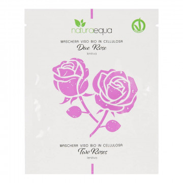 Masca faciala organica 2 trandafiri, Naturaequa, 12 ml