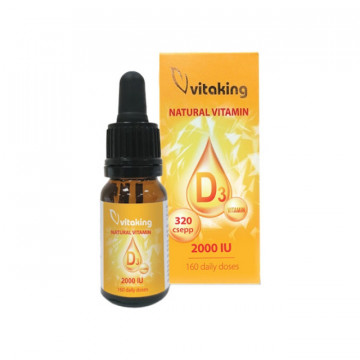 Picaturi de Vitamina D3 - 2000UI - 10 ml