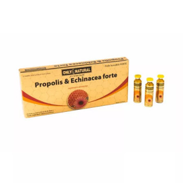 Propolis si Echinacea Forte - 10 fiole x 10 ml
