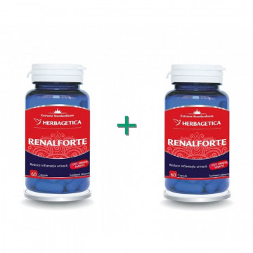 RenalForte - 60 + 60 cps (pachet cu -50% la a doua)