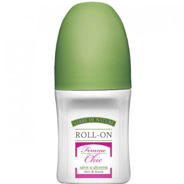 Roll-on Femme Chic cu salvie si glicerina 50 ml
