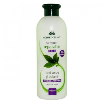 Sampon reparator 5 in 1 cu ceai verde si betaina - 400 ml