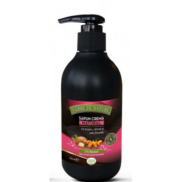 Sapun crema natural cu catina si note fructate - 240 ml