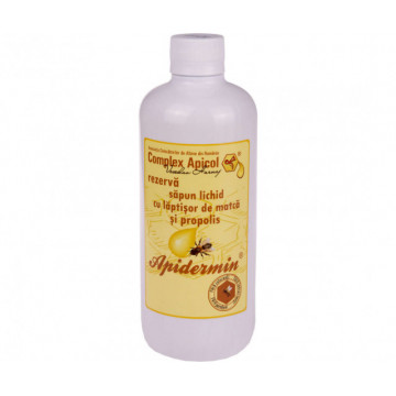 Sapun lichid rezerva Apidermin - 500 ml