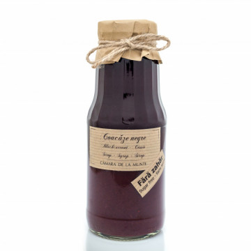 Sirop de coacaze negre fără zahăr adăugat - 300 ml