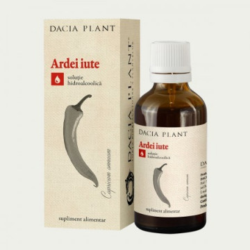 Tinctura Ardei Iute - 50 ml - Dacia Plant