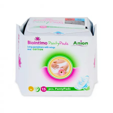 Absorbante de zi Panty Pads Biointimo - 15 buc